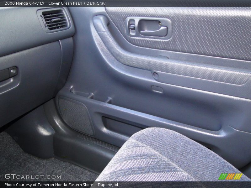 Clover Green Pearl / Dark Gray 2000 Honda CR-V LX