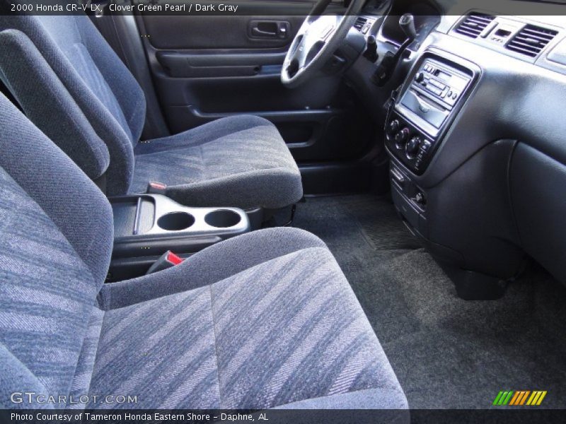 Clover Green Pearl / Dark Gray 2000 Honda CR-V LX