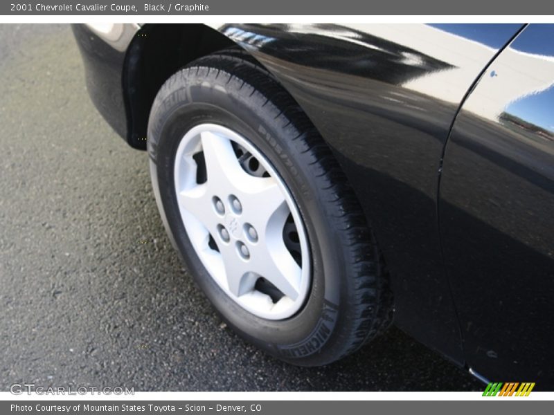 Black / Graphite 2001 Chevrolet Cavalier Coupe
