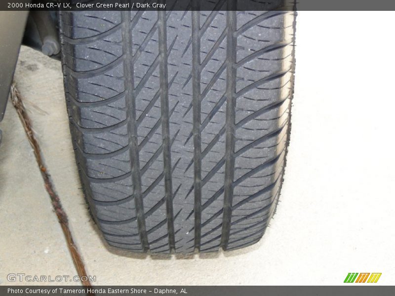 Clover Green Pearl / Dark Gray 2000 Honda CR-V LX