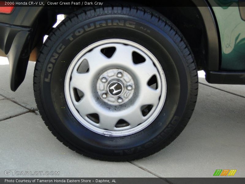 Clover Green Pearl / Dark Gray 2000 Honda CR-V LX