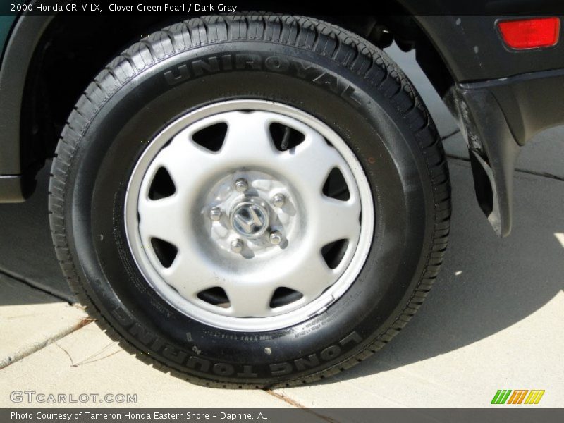 Clover Green Pearl / Dark Gray 2000 Honda CR-V LX