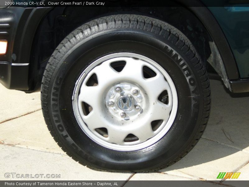 Clover Green Pearl / Dark Gray 2000 Honda CR-V LX