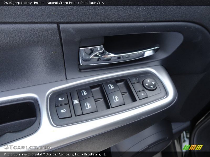 Natural Green Pearl / Dark Slate Gray 2010 Jeep Liberty Limited