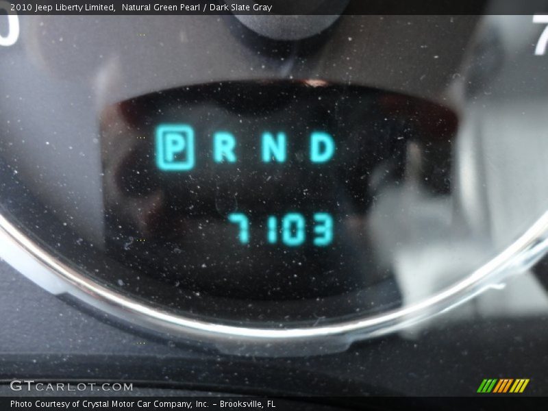 Natural Green Pearl / Dark Slate Gray 2010 Jeep Liberty Limited