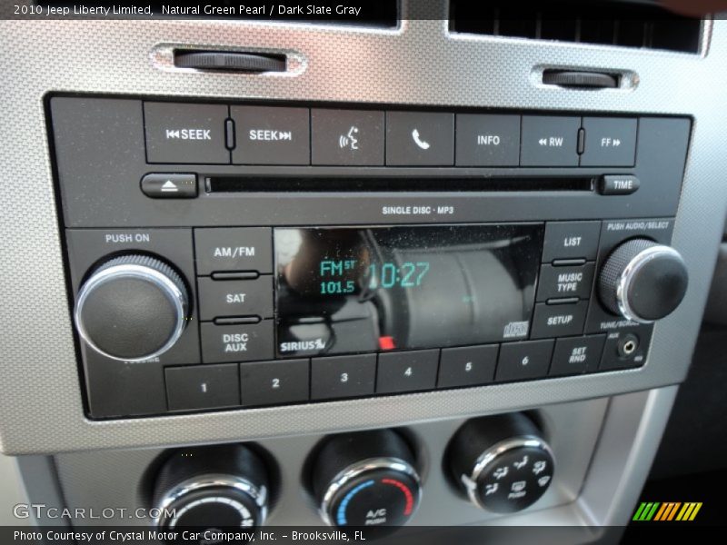 Audio System of 2010 Liberty Limited