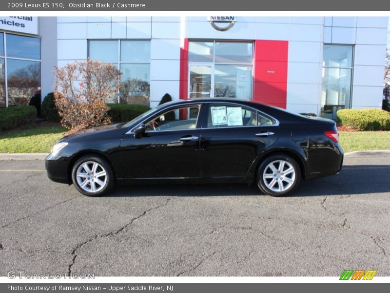 Obsidian Black / Cashmere 2009 Lexus ES 350