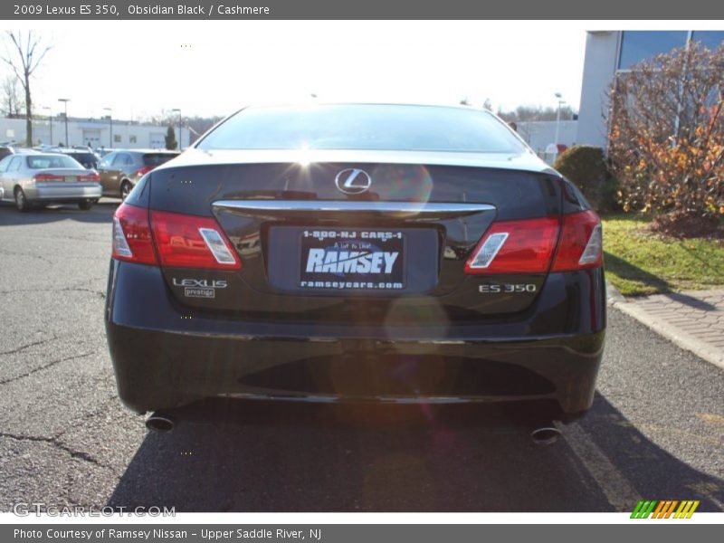Obsidian Black / Cashmere 2009 Lexus ES 350