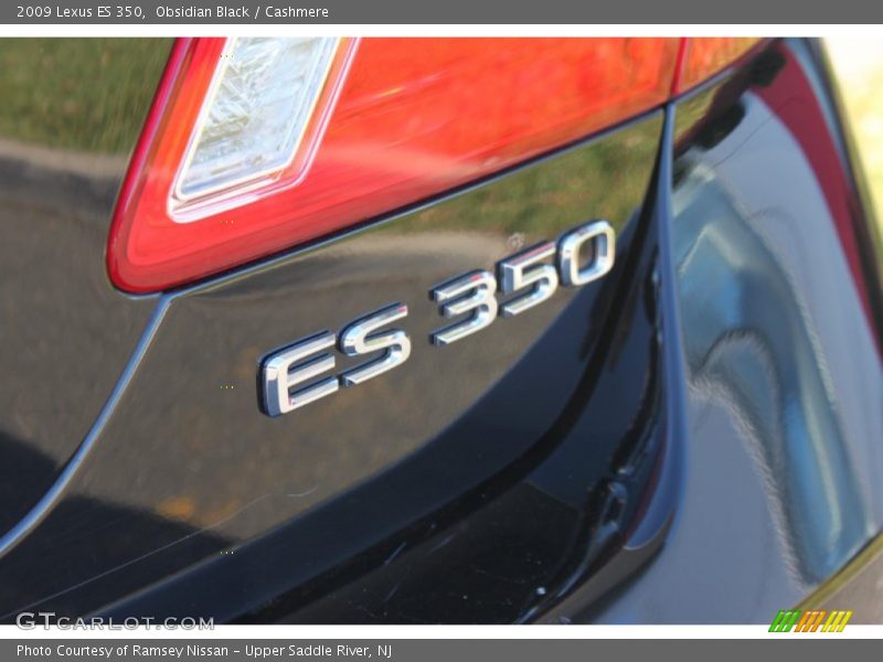 Obsidian Black / Cashmere 2009 Lexus ES 350