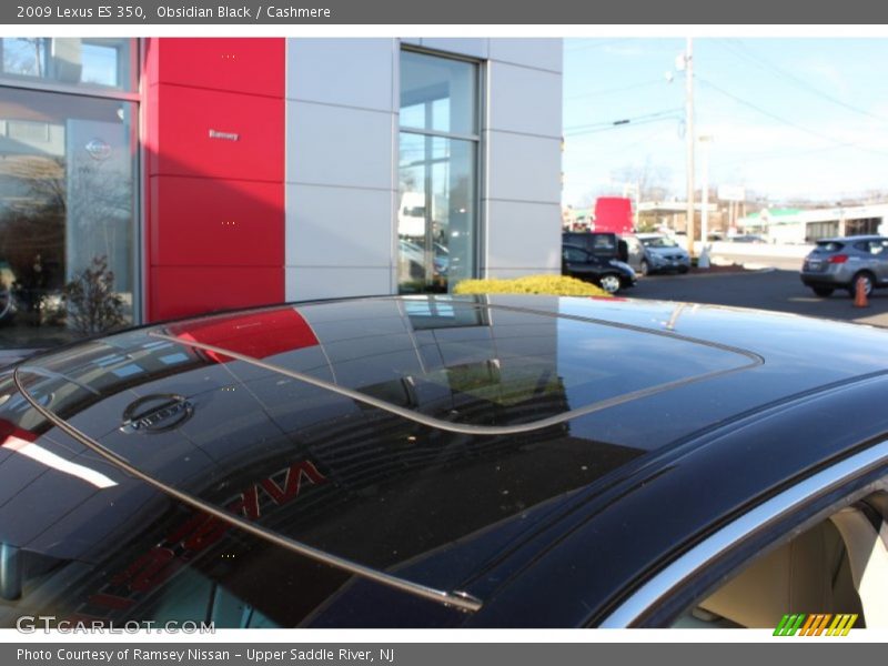 Obsidian Black / Cashmere 2009 Lexus ES 350