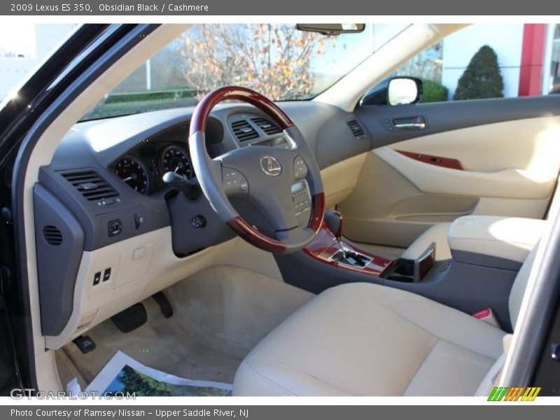 Obsidian Black / Cashmere 2009 Lexus ES 350