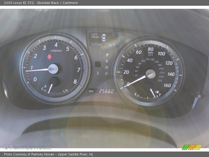 Obsidian Black / Cashmere 2009 Lexus ES 350