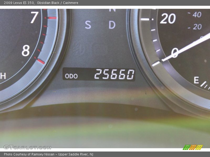 Obsidian Black / Cashmere 2009 Lexus ES 350