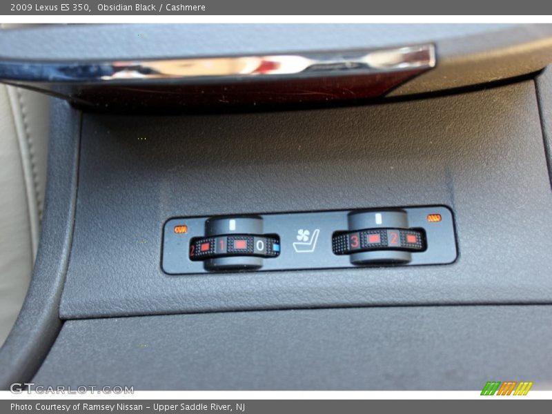 Obsidian Black / Cashmere 2009 Lexus ES 350
