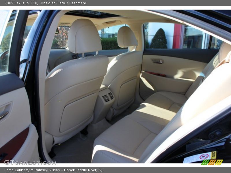 Obsidian Black / Cashmere 2009 Lexus ES 350