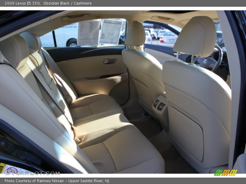 Obsidian Black / Cashmere 2009 Lexus ES 350