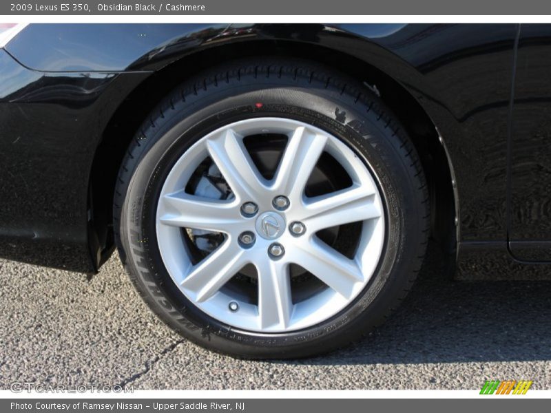 Obsidian Black / Cashmere 2009 Lexus ES 350