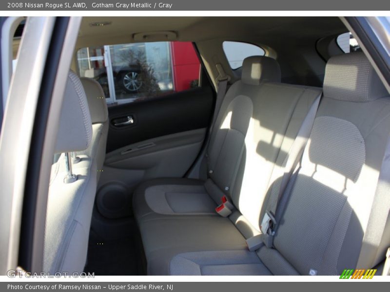 Gotham Gray Metallic / Gray 2008 Nissan Rogue SL AWD