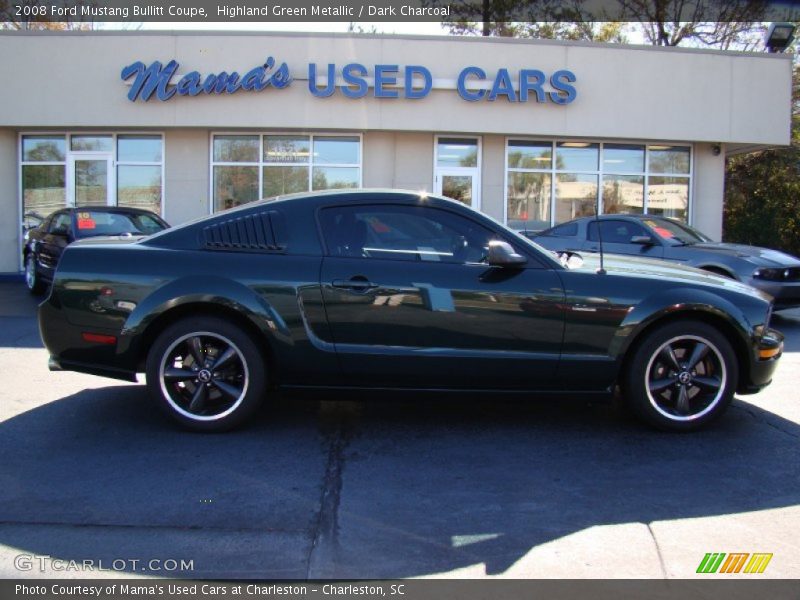 Highland Green Metallic / Dark Charcoal 2008 Ford Mustang Bullitt Coupe