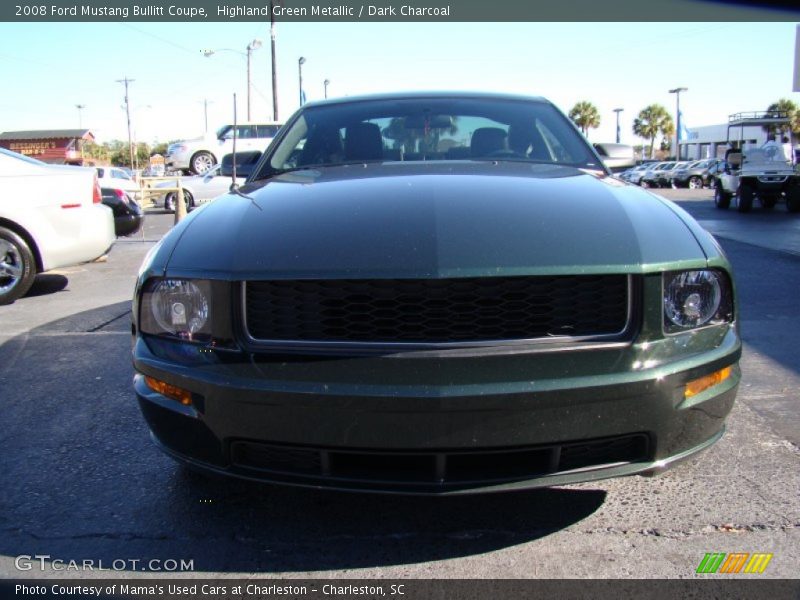 Highland Green Metallic / Dark Charcoal 2008 Ford Mustang Bullitt Coupe