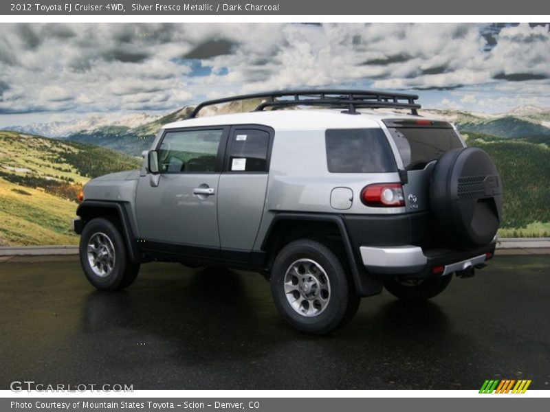 Silver Fresco Metallic / Dark Charcoal 2012 Toyota FJ Cruiser 4WD