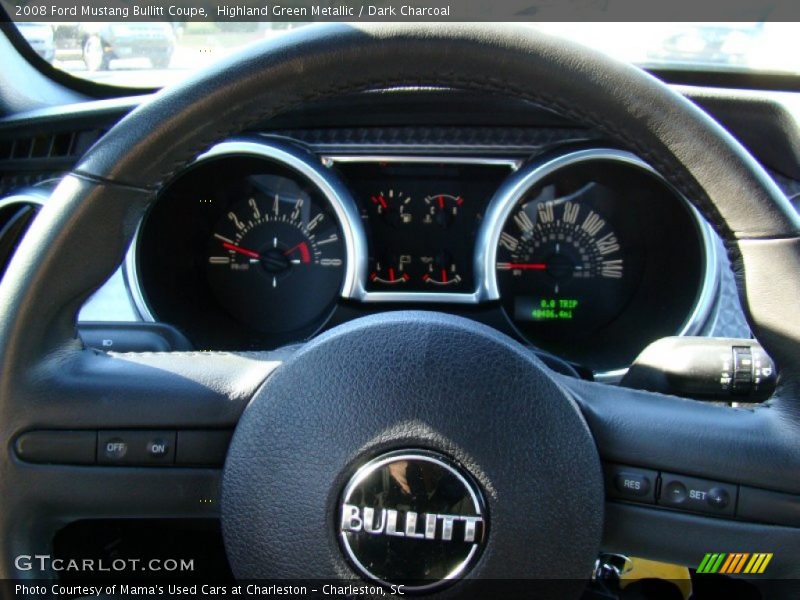 Highland Green Metallic / Dark Charcoal 2008 Ford Mustang Bullitt Coupe