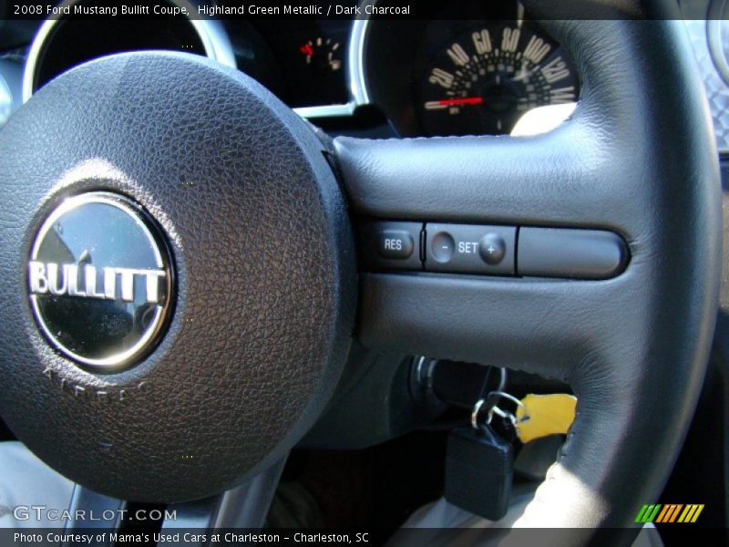 Controls of 2008 Mustang Bullitt Coupe