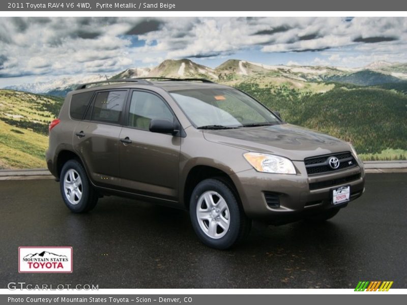 Pyrite Metallic / Sand Beige 2011 Toyota RAV4 V6 4WD