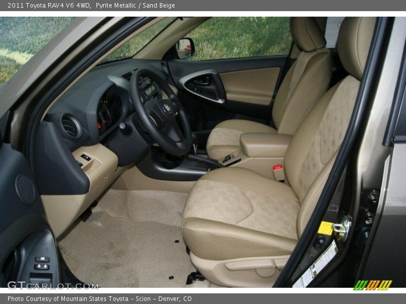 Pyrite Metallic / Sand Beige 2011 Toyota RAV4 V6 4WD