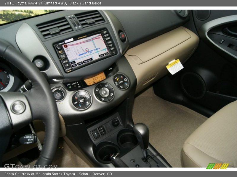 Black / Sand Beige 2011 Toyota RAV4 V6 Limited 4WD