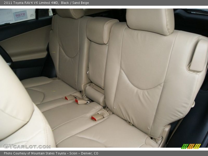 Black / Sand Beige 2011 Toyota RAV4 V6 Limited 4WD
