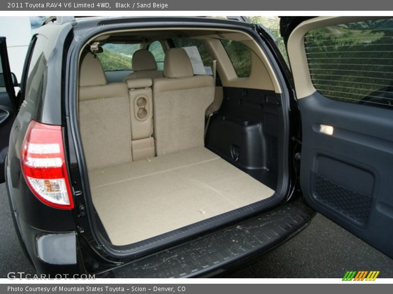 Black / Sand Beige 2011 Toyota RAV4 V6 Limited 4WD