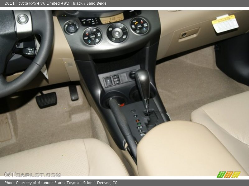 Black / Sand Beige 2011 Toyota RAV4 V6 Limited 4WD