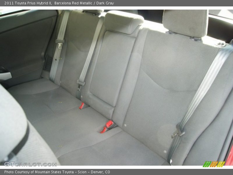 Barcelona Red Metallic / Dark Gray 2011 Toyota Prius Hybrid II