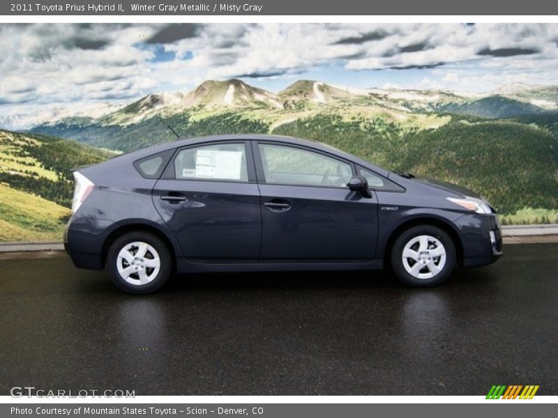 Winter Gray Metallic / Misty Gray 2011 Toyota Prius Hybrid II