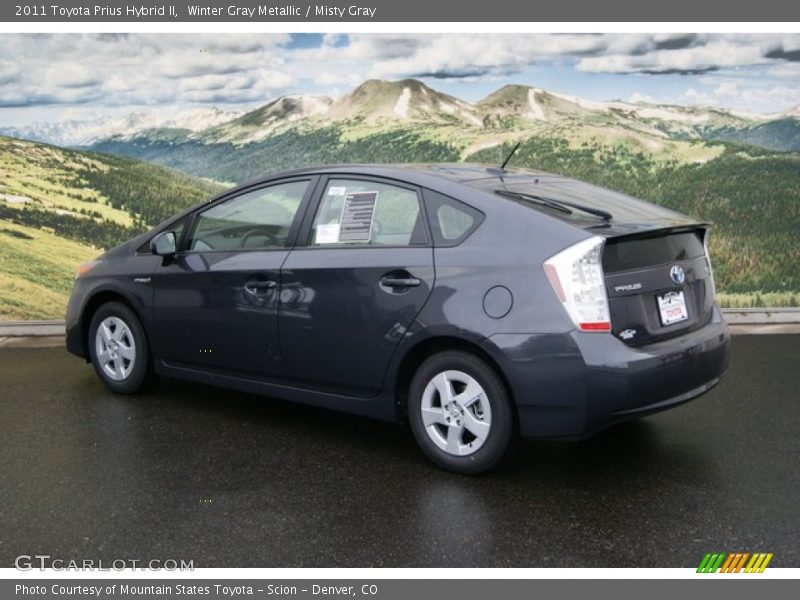 Winter Gray Metallic / Misty Gray 2011 Toyota Prius Hybrid II