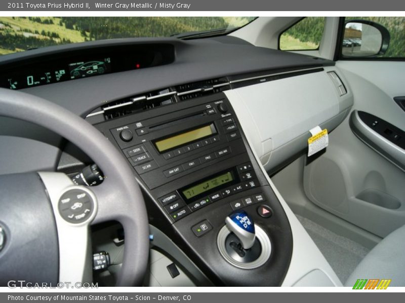 Winter Gray Metallic / Misty Gray 2011 Toyota Prius Hybrid II