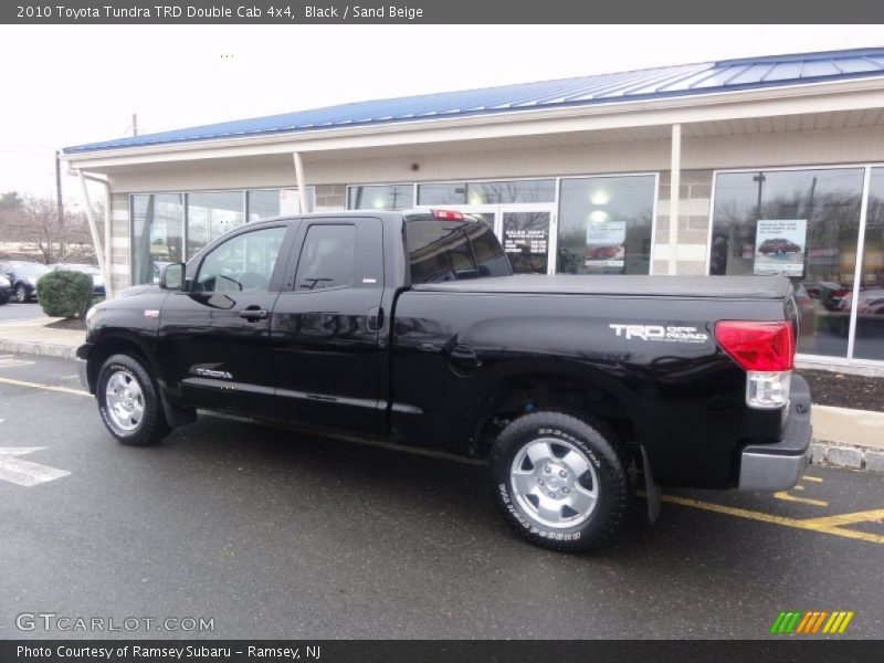 Black / Sand Beige 2010 Toyota Tundra TRD Double Cab 4x4