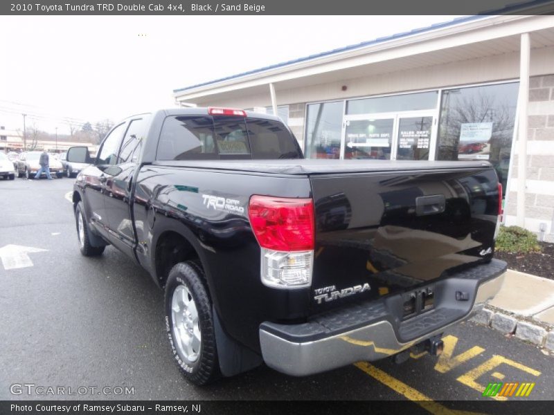 Black / Sand Beige 2010 Toyota Tundra TRD Double Cab 4x4