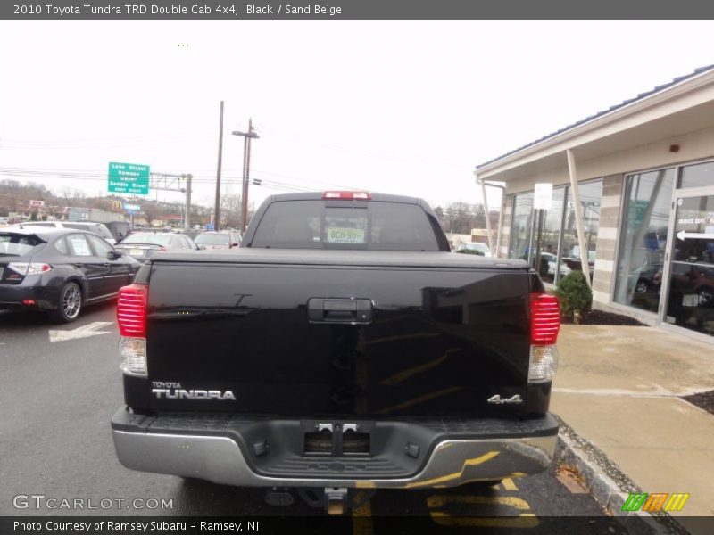 Black / Sand Beige 2010 Toyota Tundra TRD Double Cab 4x4