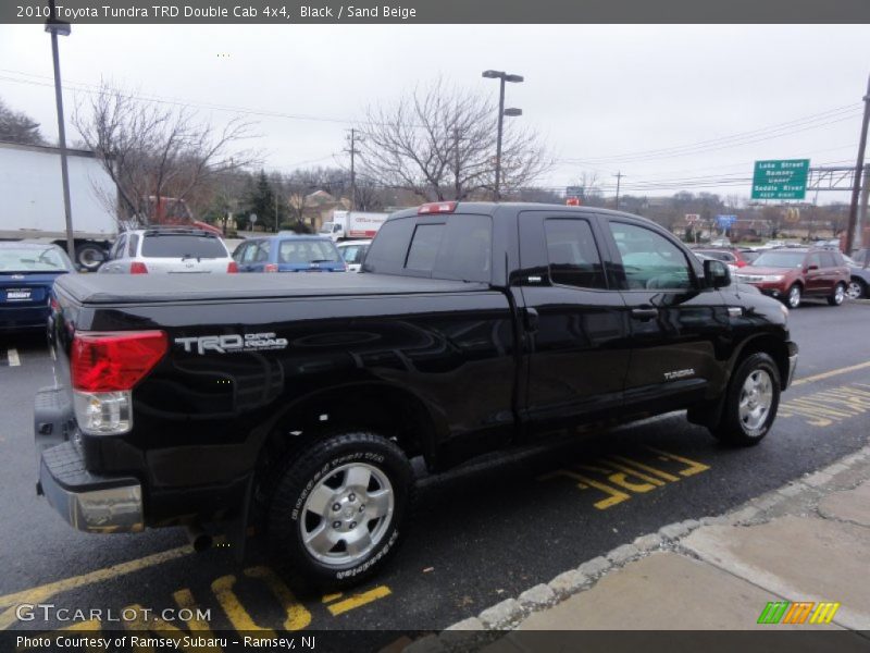 Black / Sand Beige 2010 Toyota Tundra TRD Double Cab 4x4