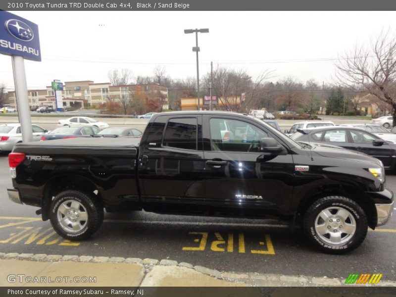 Black / Sand Beige 2010 Toyota Tundra TRD Double Cab 4x4