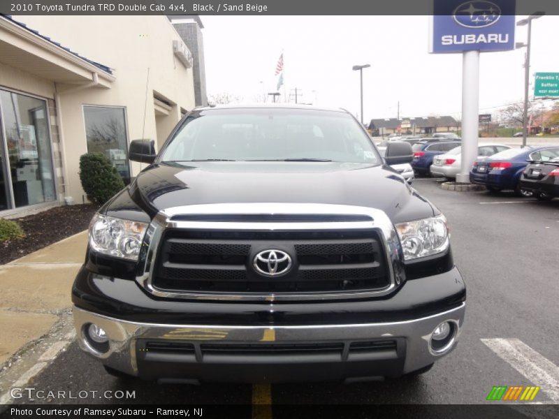 Black / Sand Beige 2010 Toyota Tundra TRD Double Cab 4x4