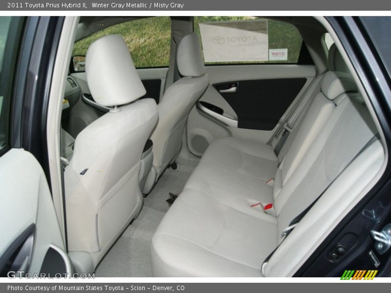 Winter Gray Metallic / Misty Gray 2011 Toyota Prius Hybrid II