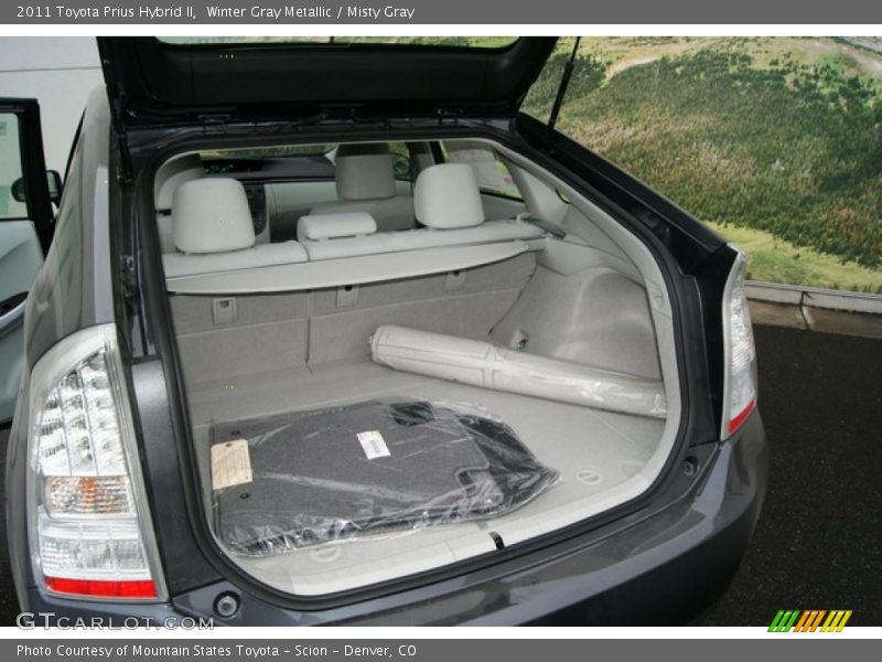 Winter Gray Metallic / Misty Gray 2011 Toyota Prius Hybrid II