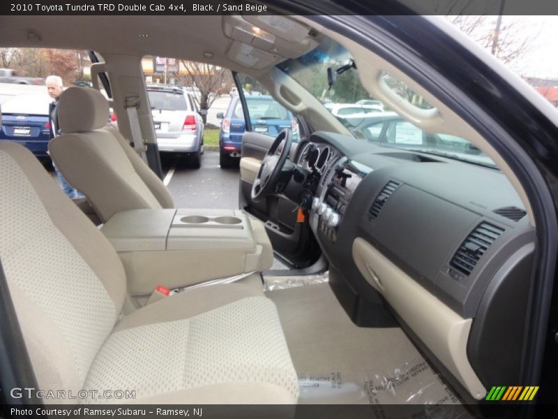 Black / Sand Beige 2010 Toyota Tundra TRD Double Cab 4x4