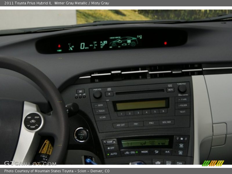 Winter Gray Metallic / Misty Gray 2011 Toyota Prius Hybrid II