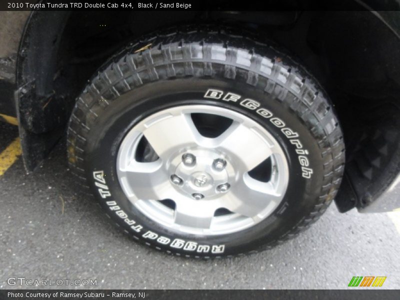 Black / Sand Beige 2010 Toyota Tundra TRD Double Cab 4x4