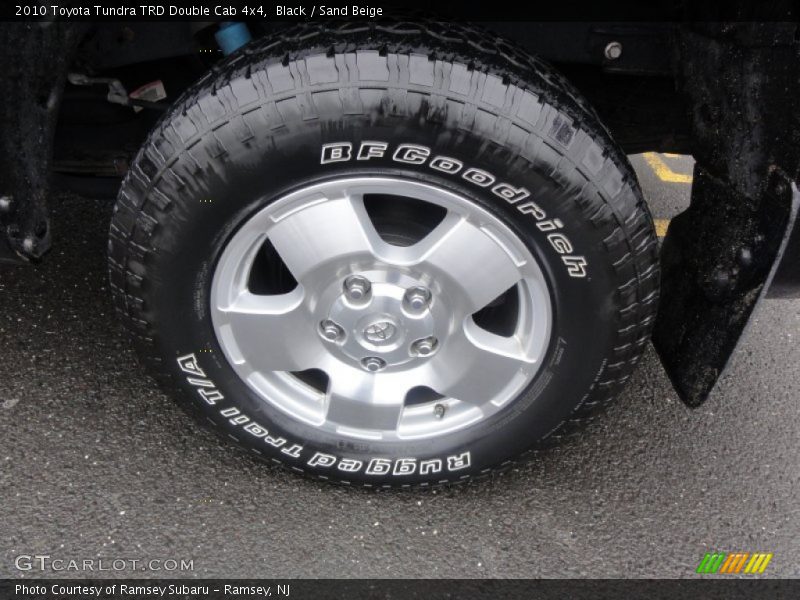 Black / Sand Beige 2010 Toyota Tundra TRD Double Cab 4x4