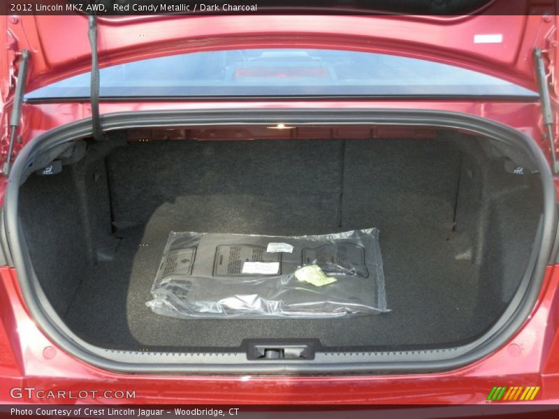 Red Candy Metallic / Dark Charcoal 2012 Lincoln MKZ AWD